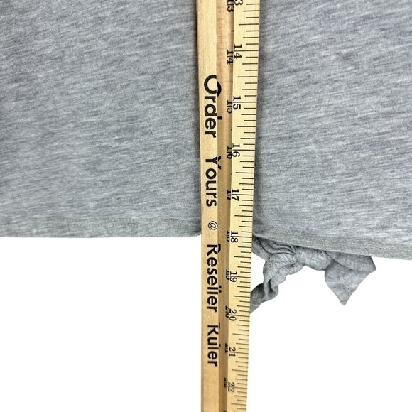 Disney Girls Tee 1416 Minnie Mouse Graphic Sequins Tie Front Follow Your Rainbow - Picture 6 of 7